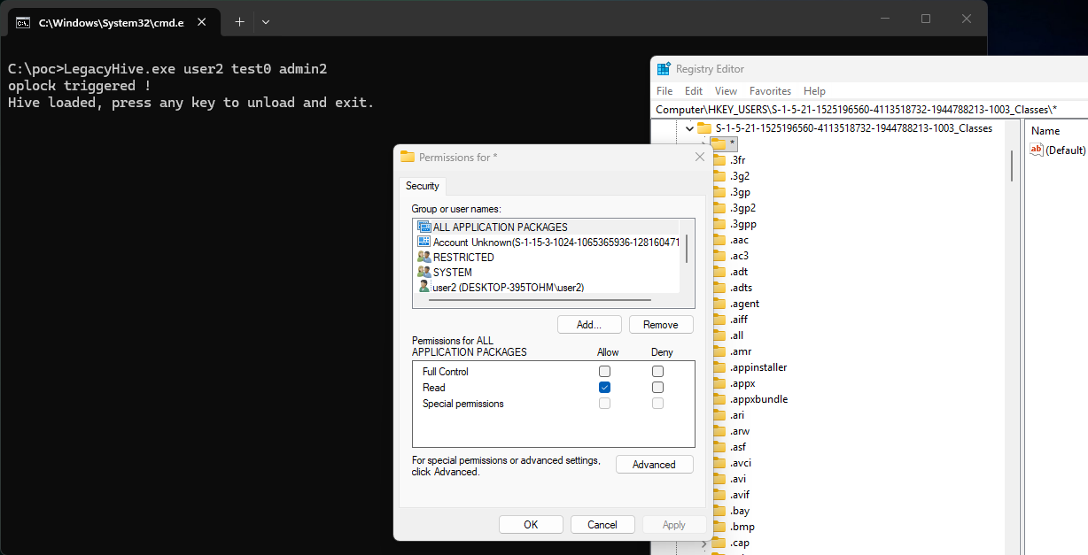 LegacyHive Windows zero-day gives local users SYSTEM privileges
